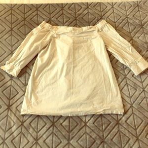 Theory off the shoulder blouse
